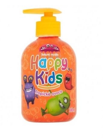 Happy kids tekut� m�dlo Tropick� ovoce 300 ml Happy kids tekut� m�dlo Tropick� ovoce 300 ml